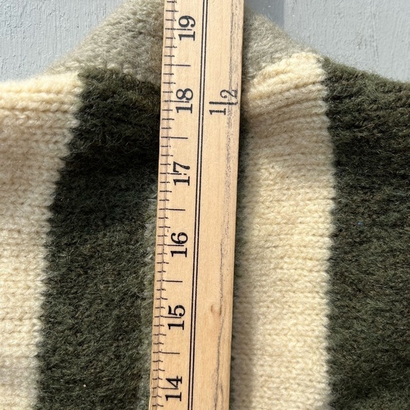 Women's Cardigan Multicolor Striped Button NO SIZE Cottagecore Preppy City Farm - Picture 11 of 11